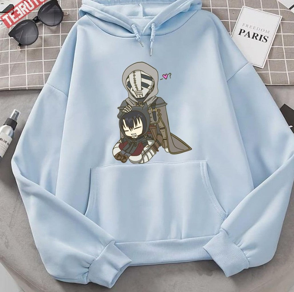 Somali And Golem Chibis Somali And The Forest Spirit Unisex Hoodie