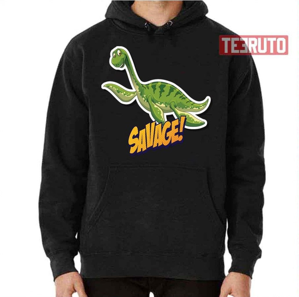Plesiosaurus Plesiosauria Dinosaur Cute Cartoon Unisex T-Shirt