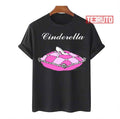 Slipper On Pink Vintage Art Cinderella Unisex T-Shirt