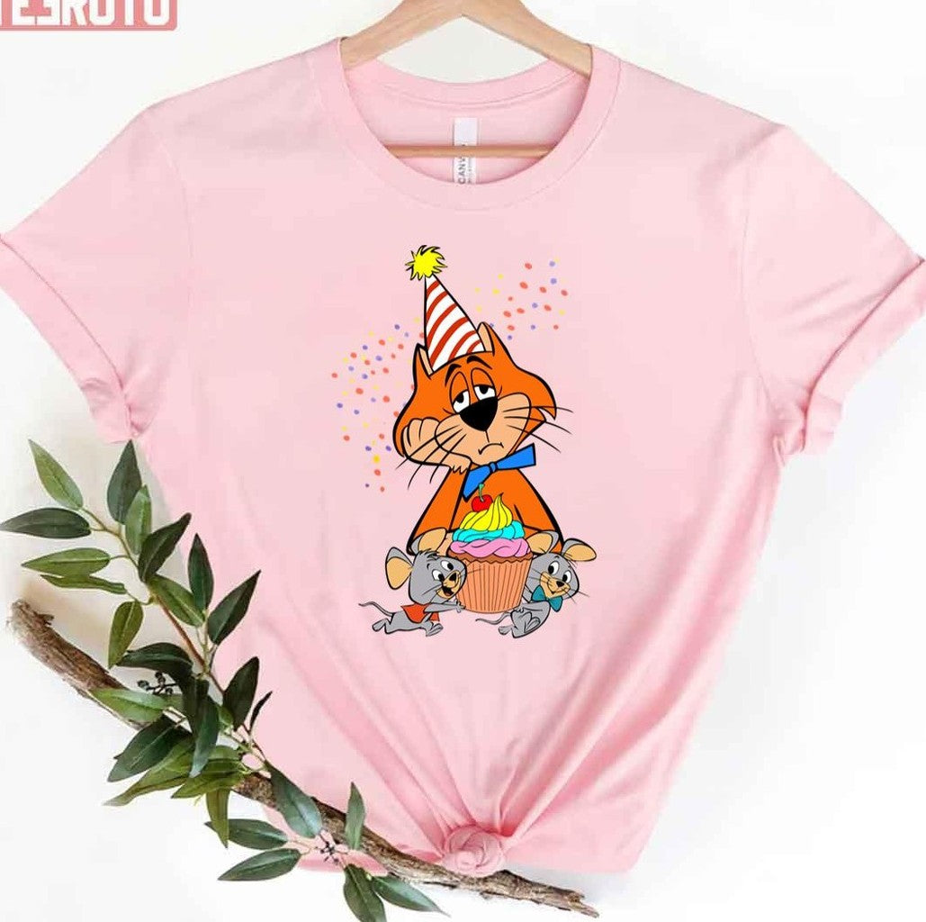 Pixie And Dixie And Mr Jinks Birthday Unisex T-shirt