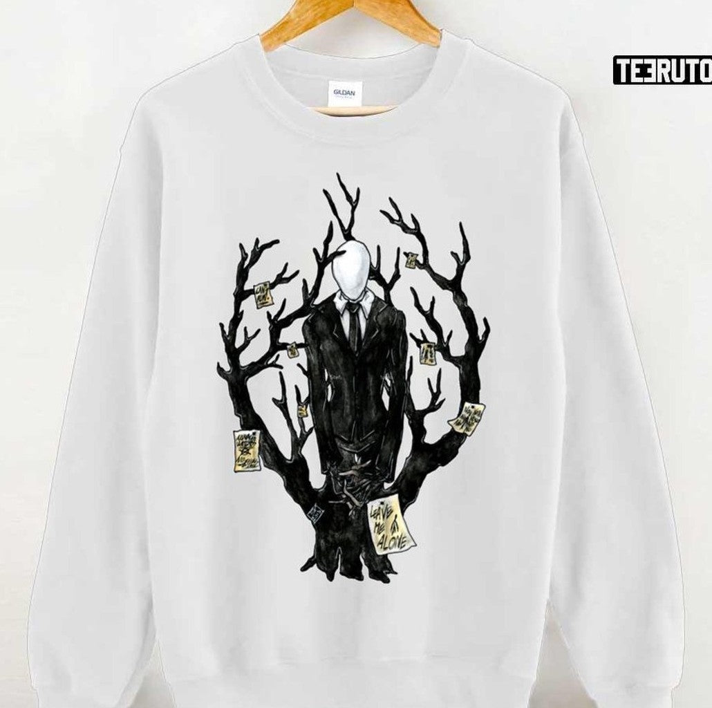 Slenderman Iii Fitted Halloween Unisex T-Shirt