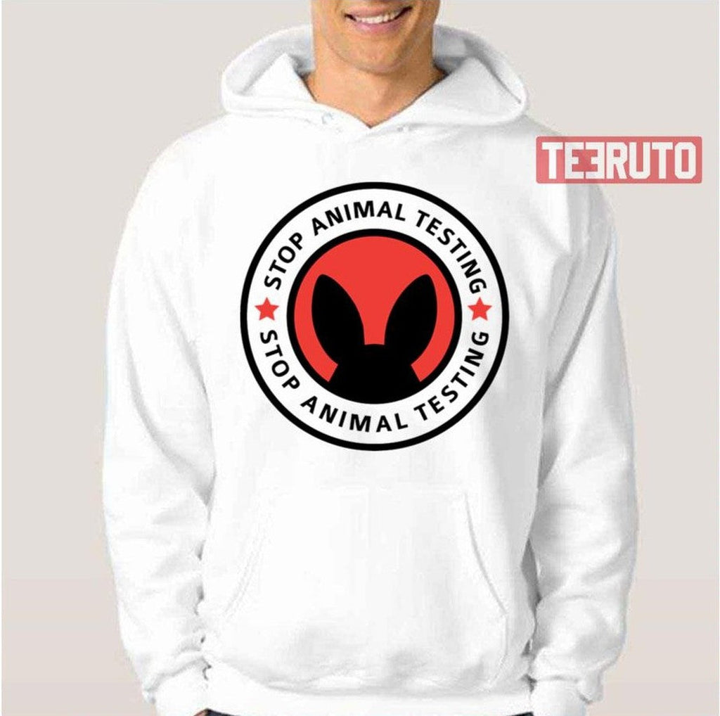Save The Rabbits Stop Animal Testing Unisex T-Shirt