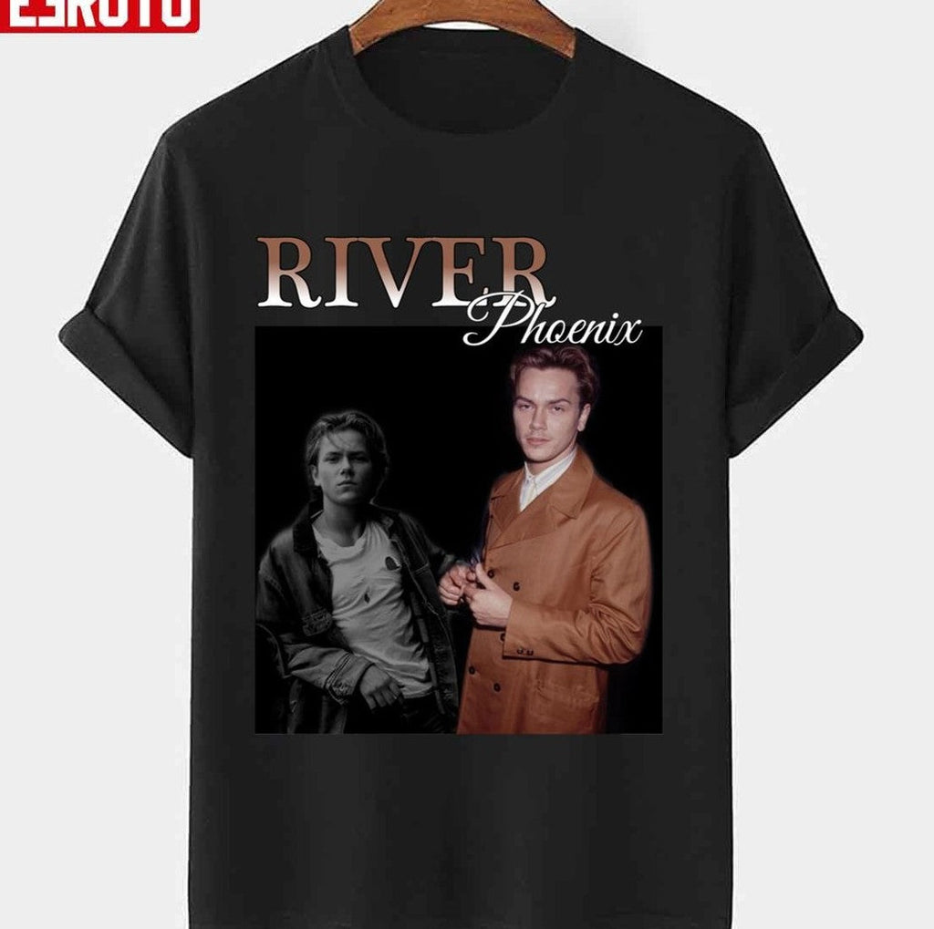 River Phoenix Actor Retro Homepage Unisex T-Shirt
