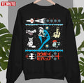 Spike Spiegel Cowboy Bebop Ugly Christmas Unisex Sweatshirt
