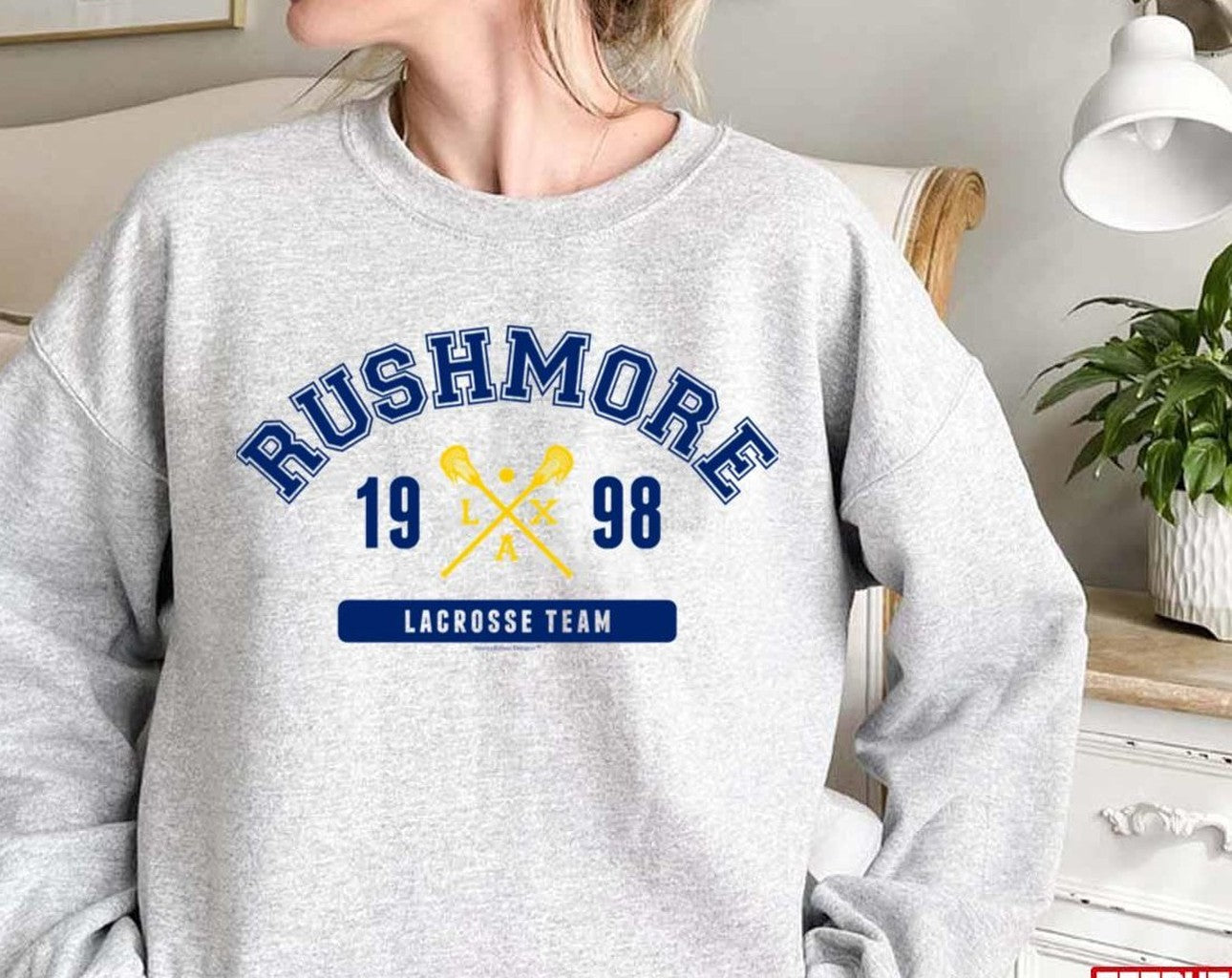Rushmore Lacrosse Team Cult Movie Multicolor Unisex Sweatshirt
