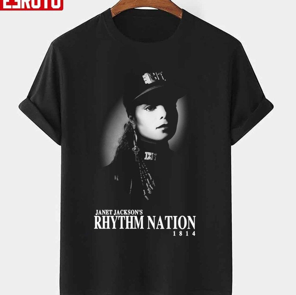 Rhythm Nation 1814 Best Janet Jackson Albums Unisex T-shirt