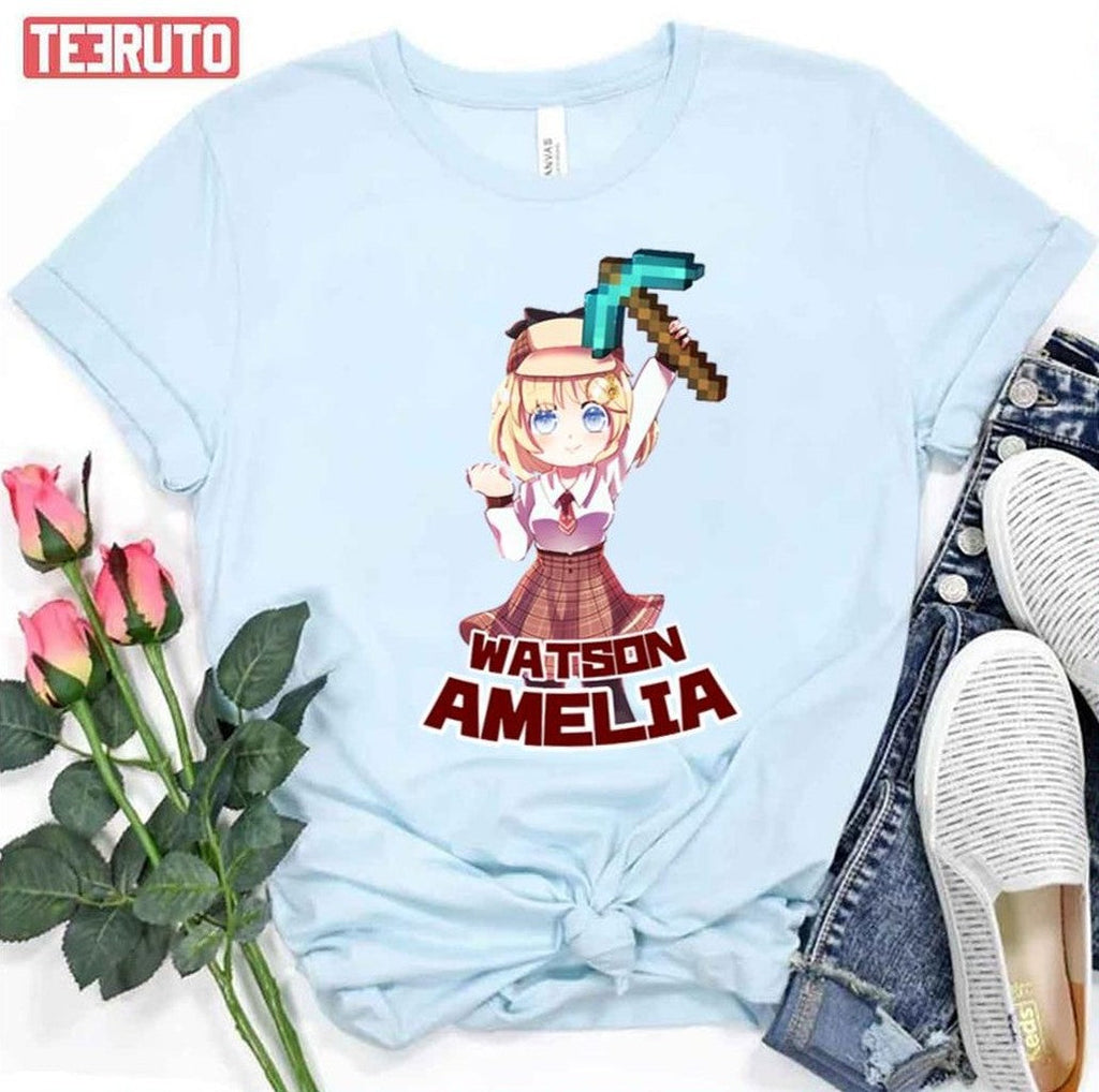 The Hammer Watson Amelia Hololive Unisex T-Shirt