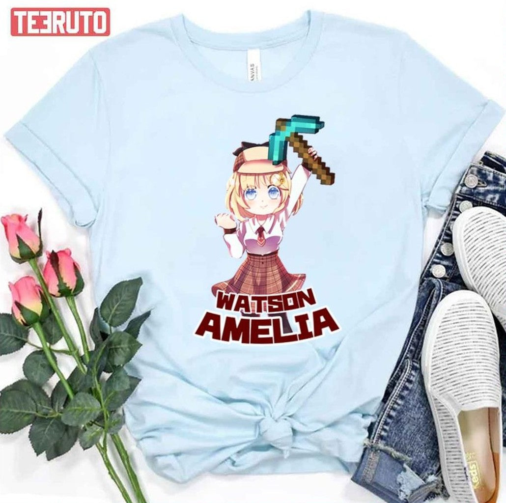 The Hammer Watson Amelia Hololive Unisex T-Shirt