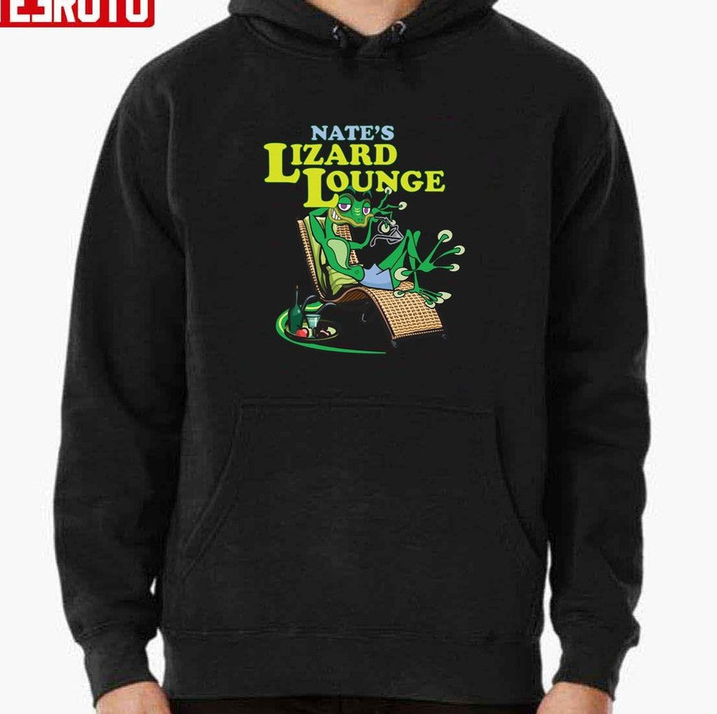 Nate's Lizard Lounge Design Logo Unisex T-shirt