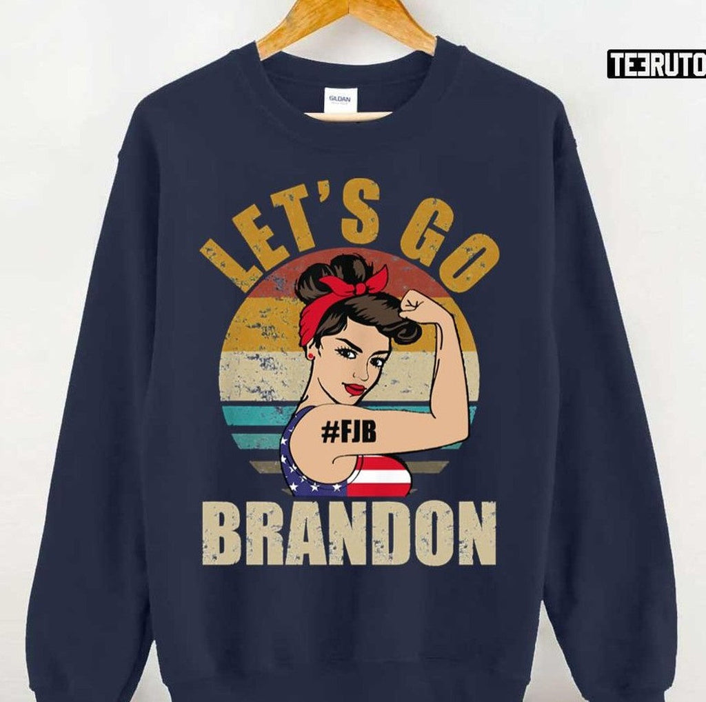 Retro Fjb Let's Go Brandon Unisex Sweatshirt