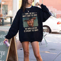 May be old sweatshirt