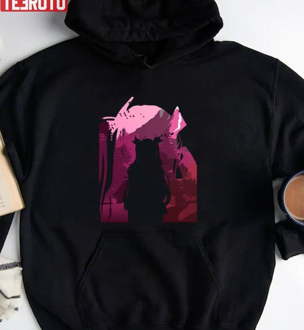 Prinz Eugen Azur Lane Silhouette Art Unisex T-shirt