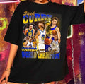 Nba Stephen Curry Bootleg Tee Vintage Wardell Stephen Curry Ii Golden State Warriors Unisex T-shirt