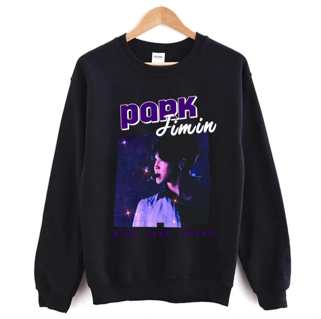 Pick Your Filter Jimin Vintage Bangtan Boys Bts Unisex Sweatshirt