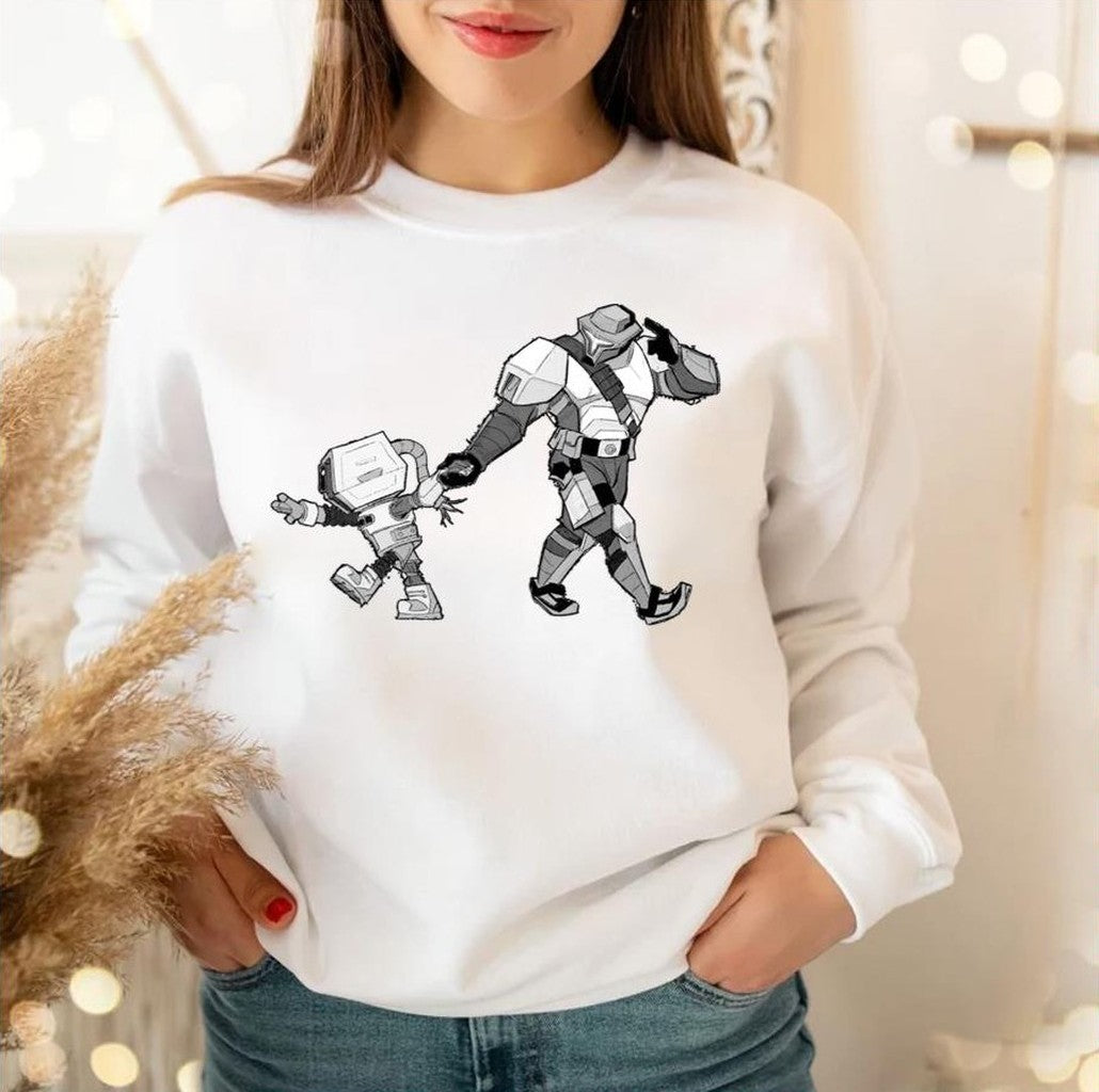 My Dad The Bounty Hunter Funny Moment Unisex Sweatshirt
