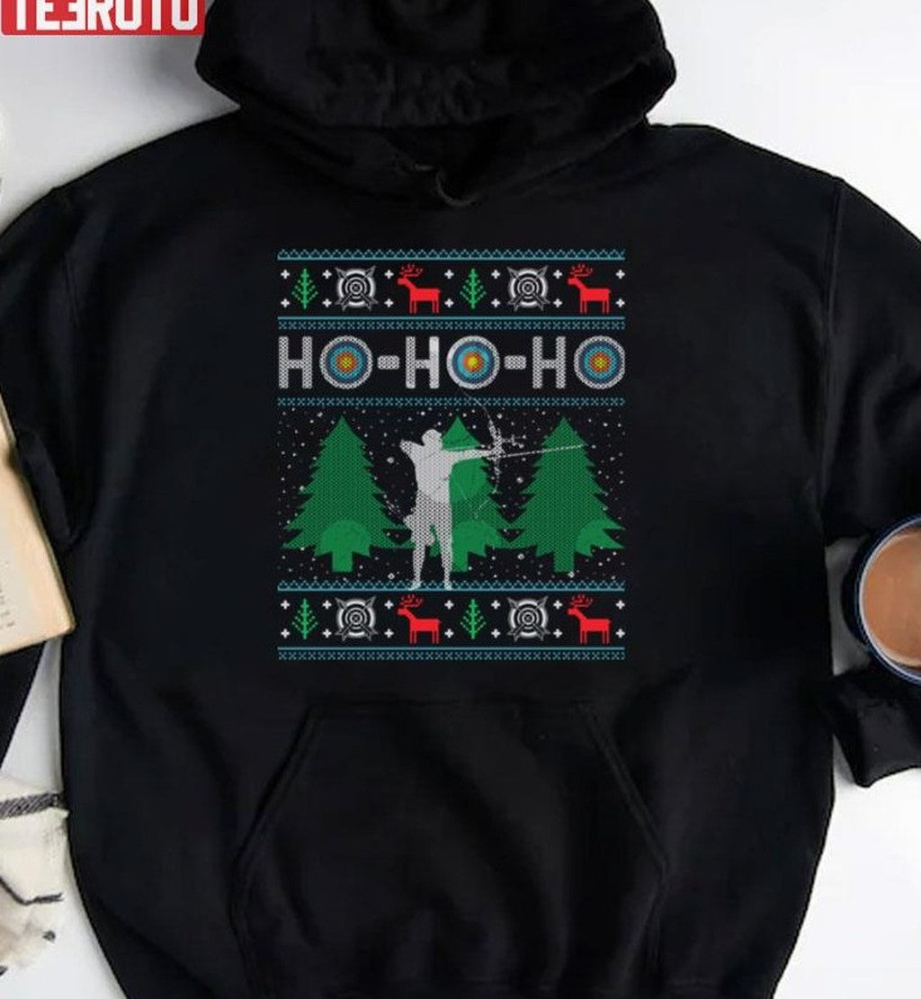 Archery Bow Hunting Bow Hunter Xmas Christmas Unisex Sweatshirt