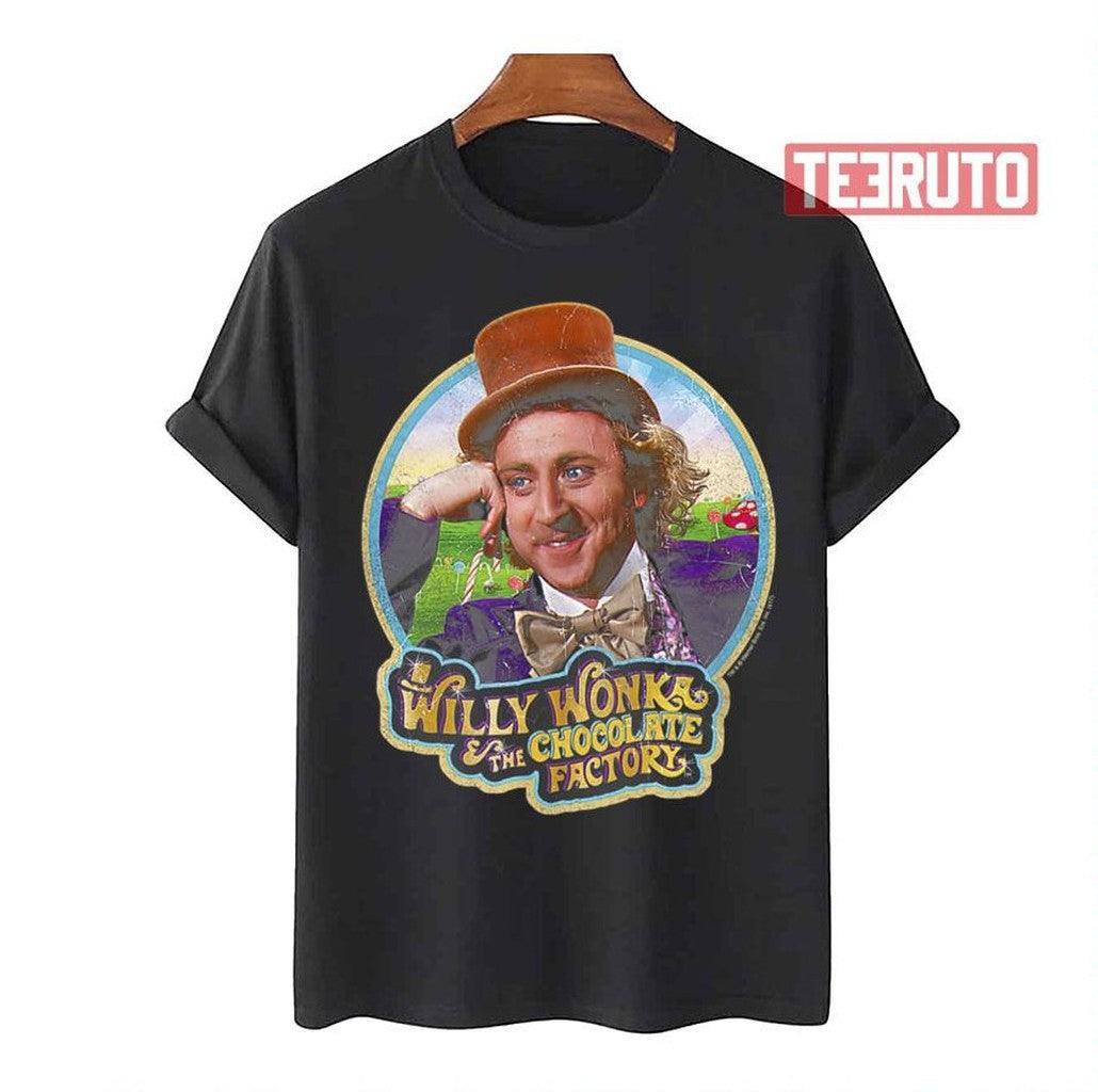 Scrumdiddlyu Willy Wonka And The Chocolate Factory Unisex T-Shirt