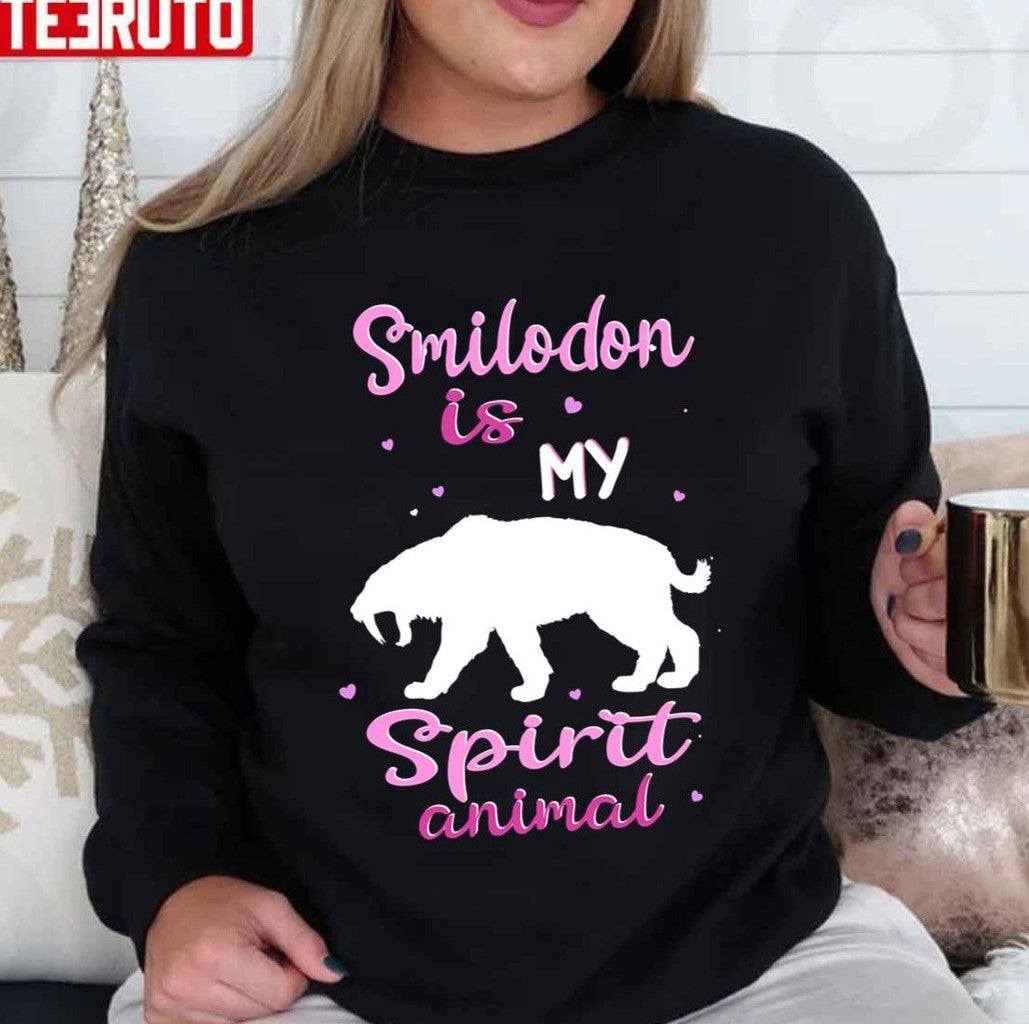 Smilodon Spirit Animal Unisex T-Shirt