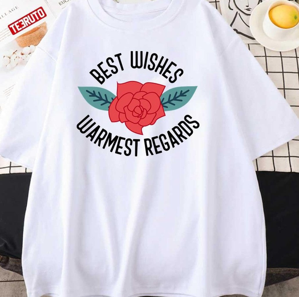 Best Wishes Warmest Regards Schitt's Creek Unisex Sweatshirt