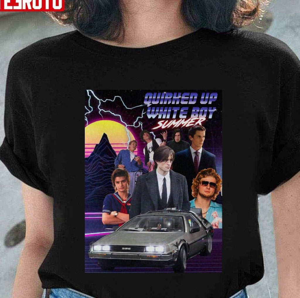 Quirked Up White Boy Summer Unisex T-Shirt