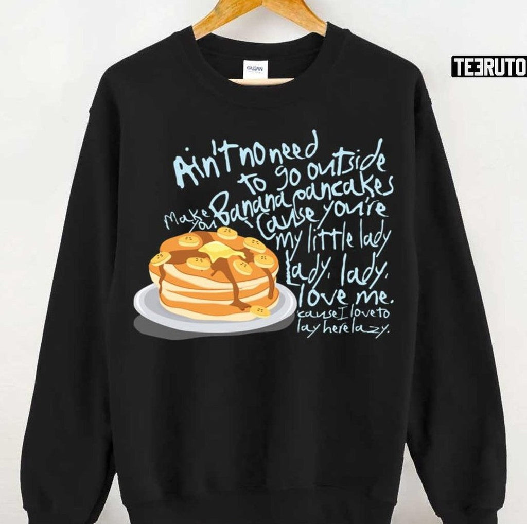 Banana Pancakes Album Cover Jack Johnson Unisex Sweatshirt