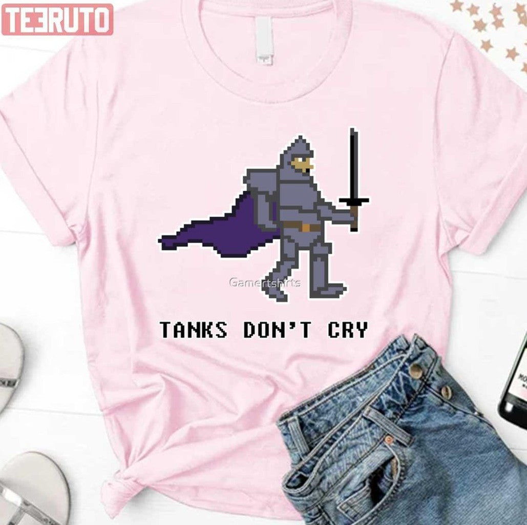 Tanks Don't Cry Everquest Pixels Unisex Sweatshirt