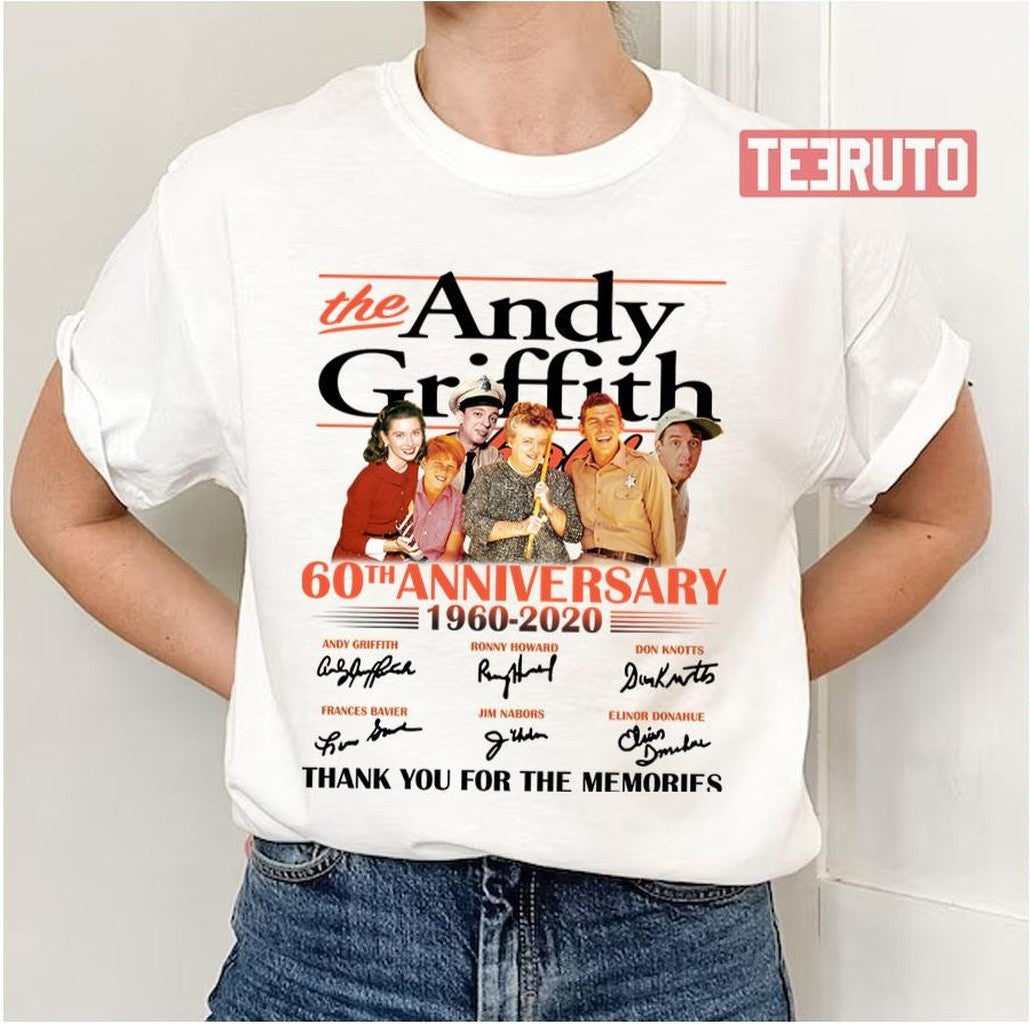 The Andy Griffith Show 60th Anniversary 1960 2020 Unisex T-Shirt