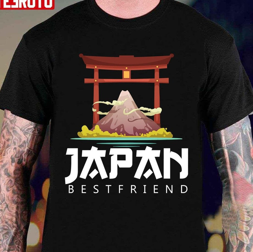 Best Friend Japanese Couple Unisex T-Shirt