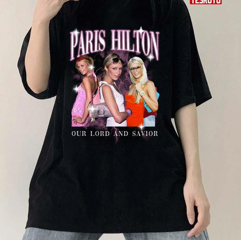 Paris Hilton Vintage Bootleg 90s Style Y2k Unisex T-Shirt