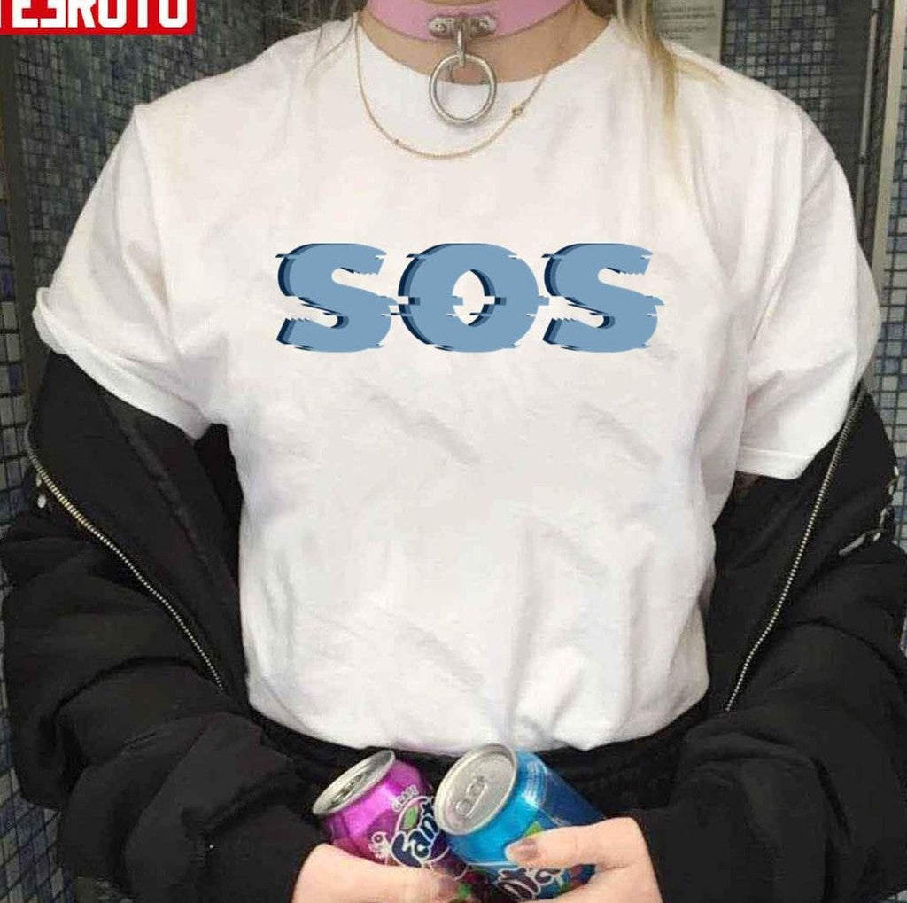 Sza Sos Glitched Design Unisex T-Shirt