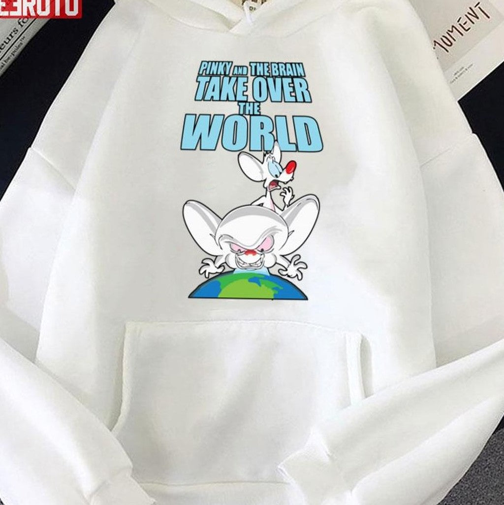 Take Over The World Pinky And The Brain Unisex Sweatshirt
