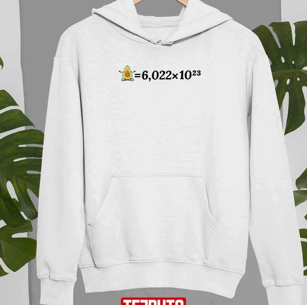 Avocadro Numbers Unisex Sweatshirt