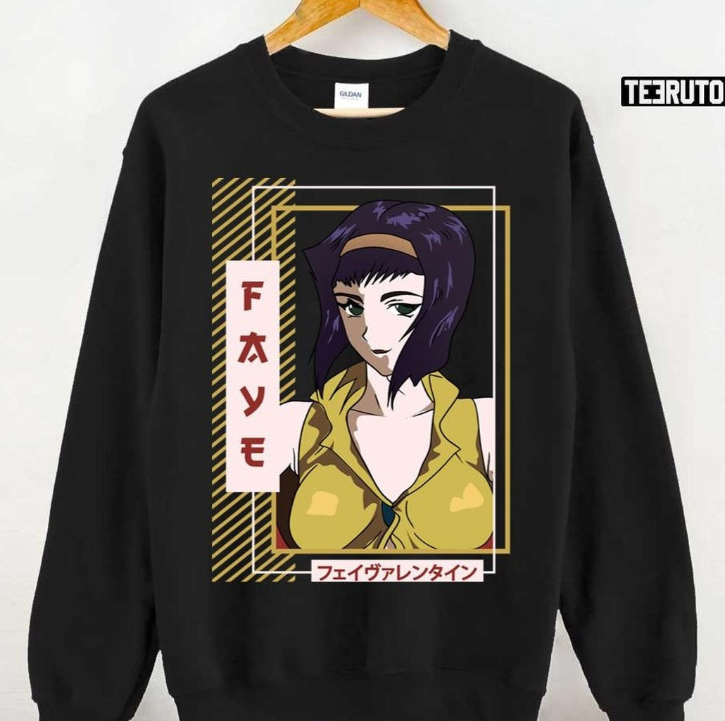 Anime Character Faye Valentine Cowboy Bebop Unisex T-Shirt