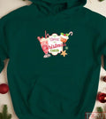 Running On Coffee And Christmas Cheer Unisex Sweatshirt