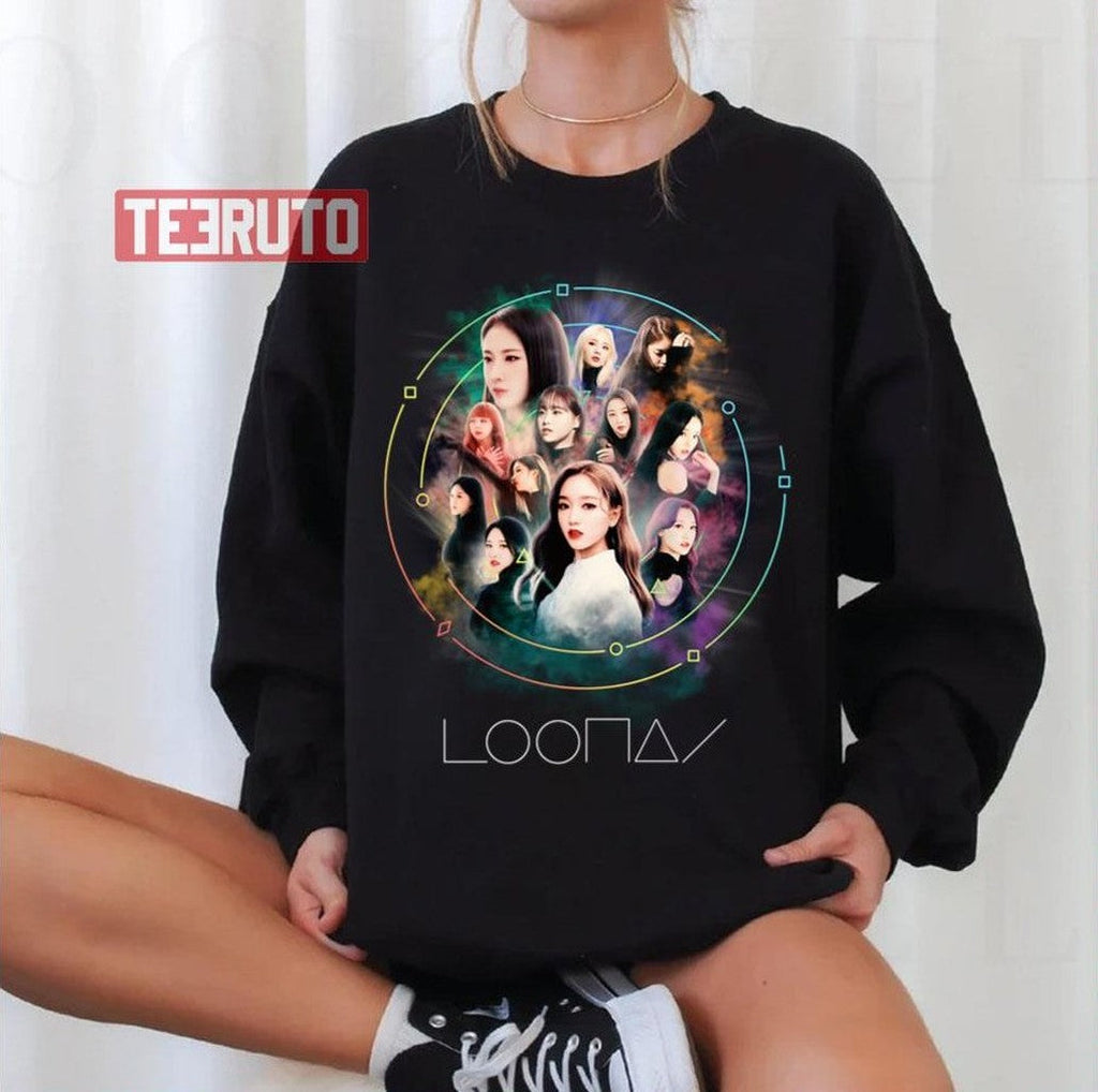 Ot12 White Logo Loona Unisex T-Shirt