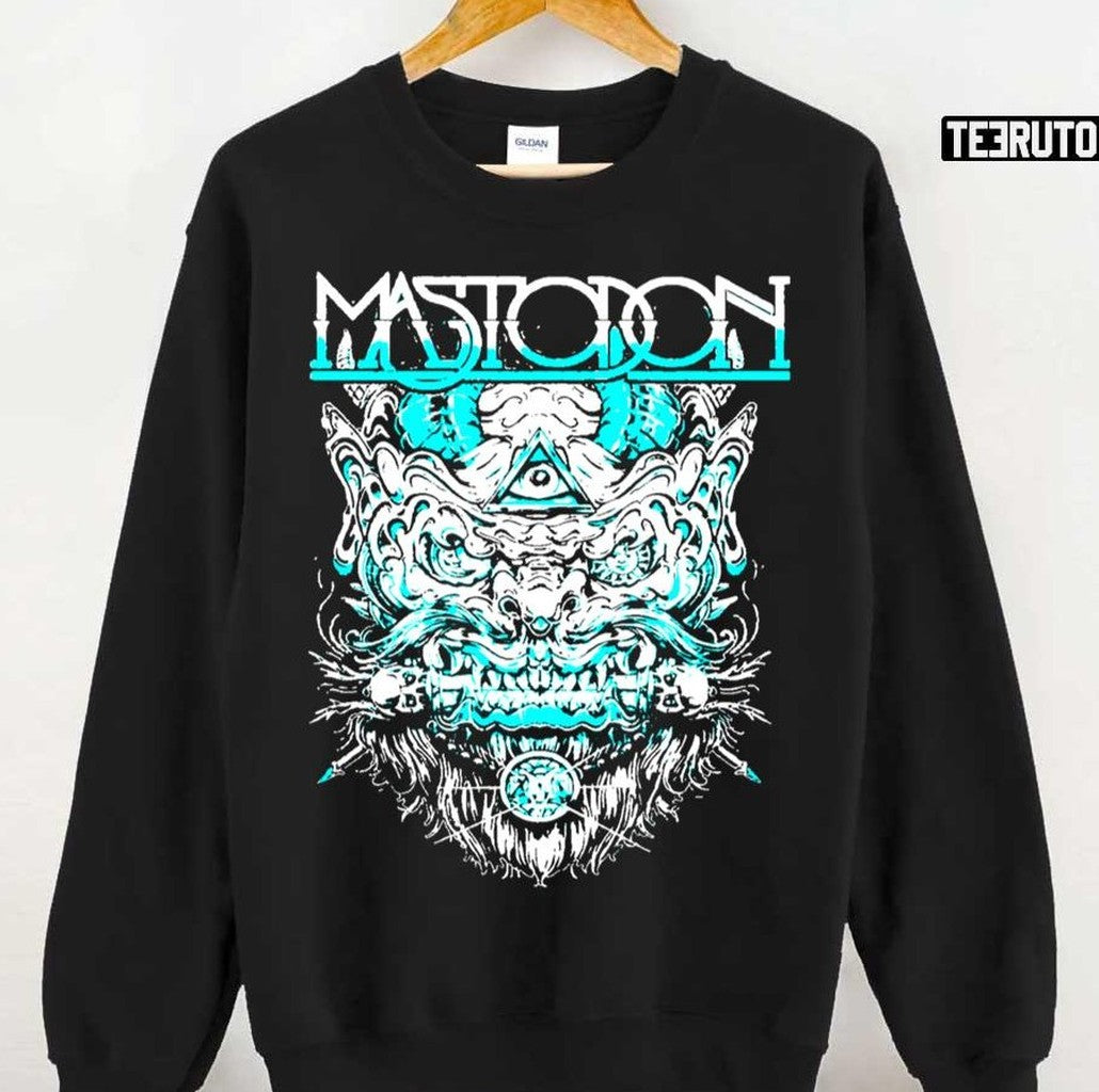 Scary Face Album Cover Mastodon Unisex Sweatshirt