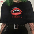 Show Me Your Teeth Vampire Unisex T-Shirt