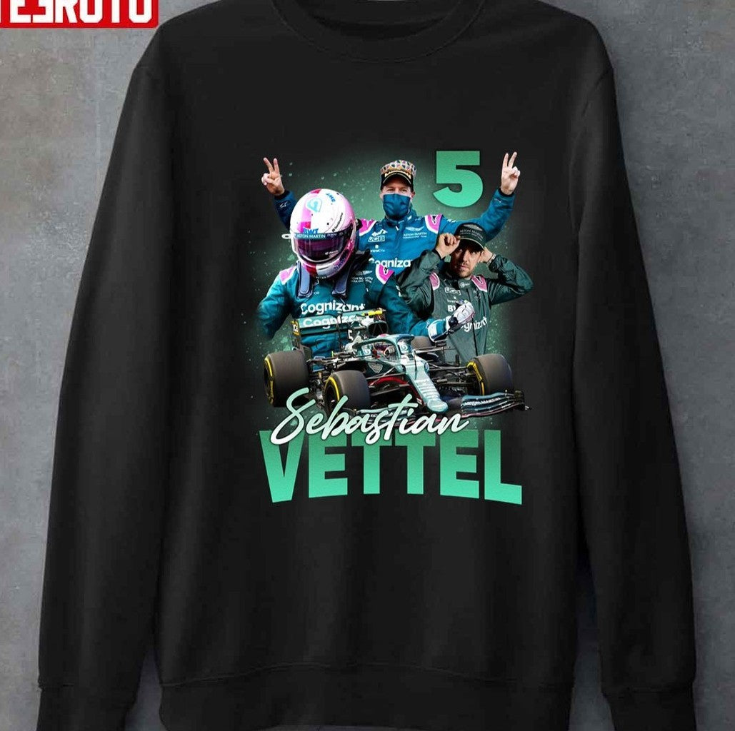 Sebastian Vettel 90s Vintage Unisex T-Shirt