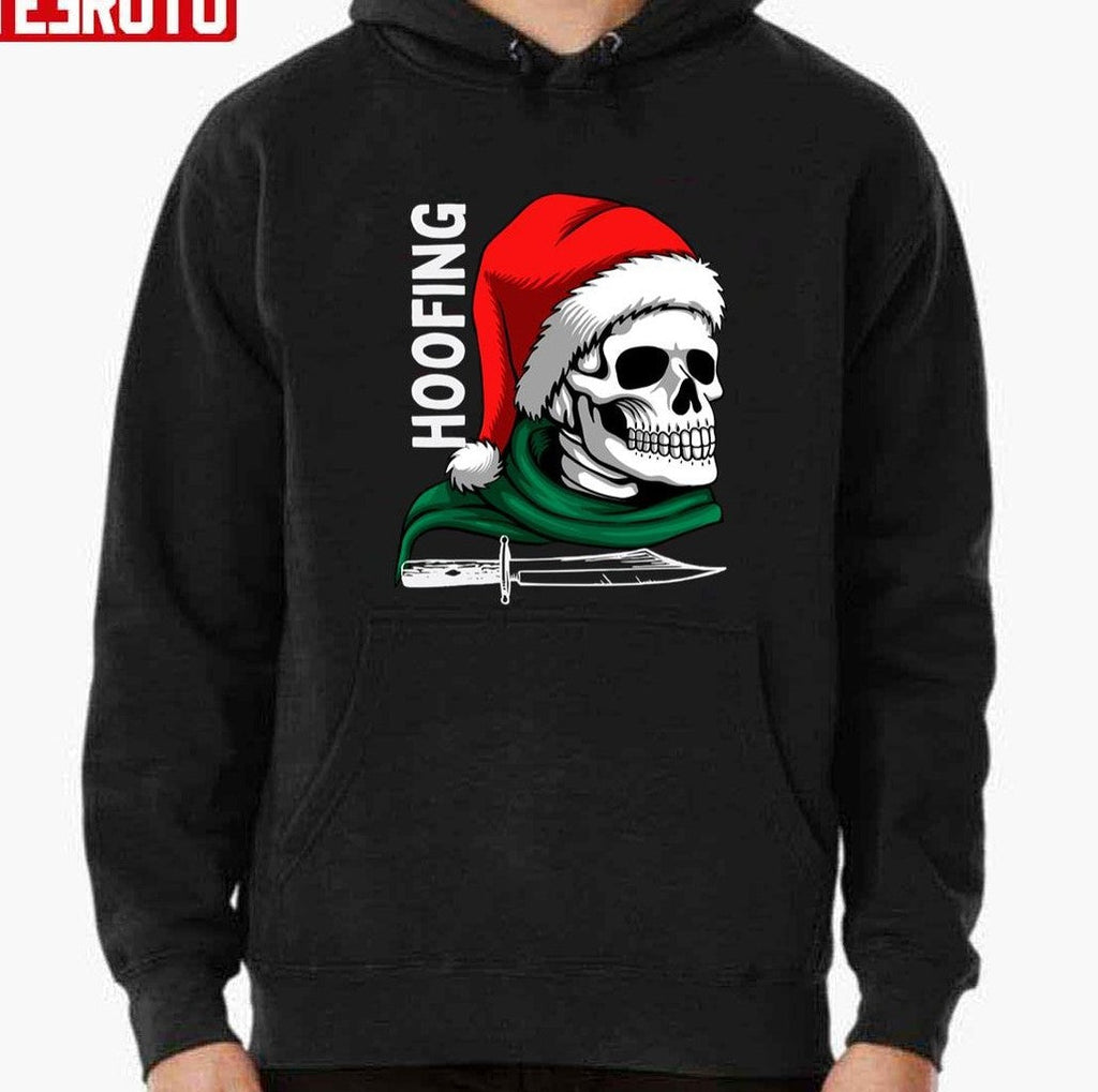 Scary Hoofing Christmas Unisex T-shirt