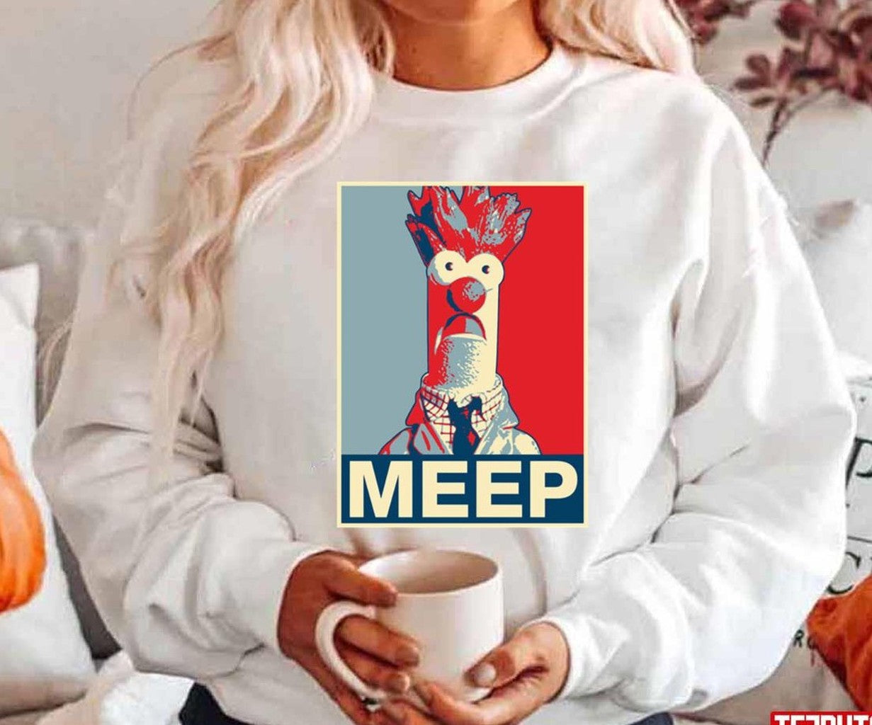 Beaker Meep Pop Art Unisex Hoodie