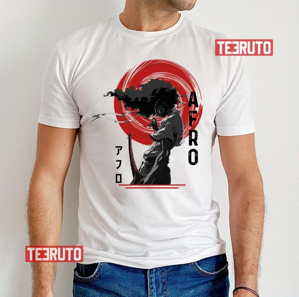 The Greatest Samurai Afro Samura Unisex T-Shirt