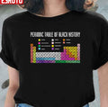 Periodic Table Of Black History Unisex T-Shirt