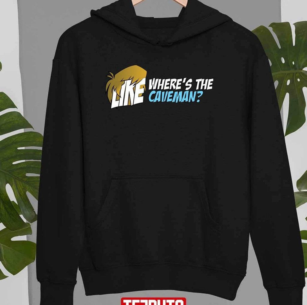 Shaggy Where's The Caveman Scooby Doo Unisex T-Shirt
