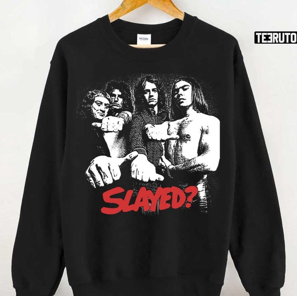 Skweeze Me Pleeze Me Slade Rock Unisex T-Shirt