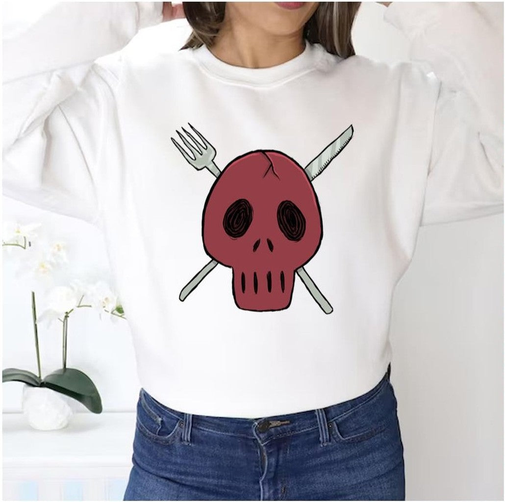 Rin's Shirt Cute Skull Logo Ajin Demi Human Unisex Sweatshirt