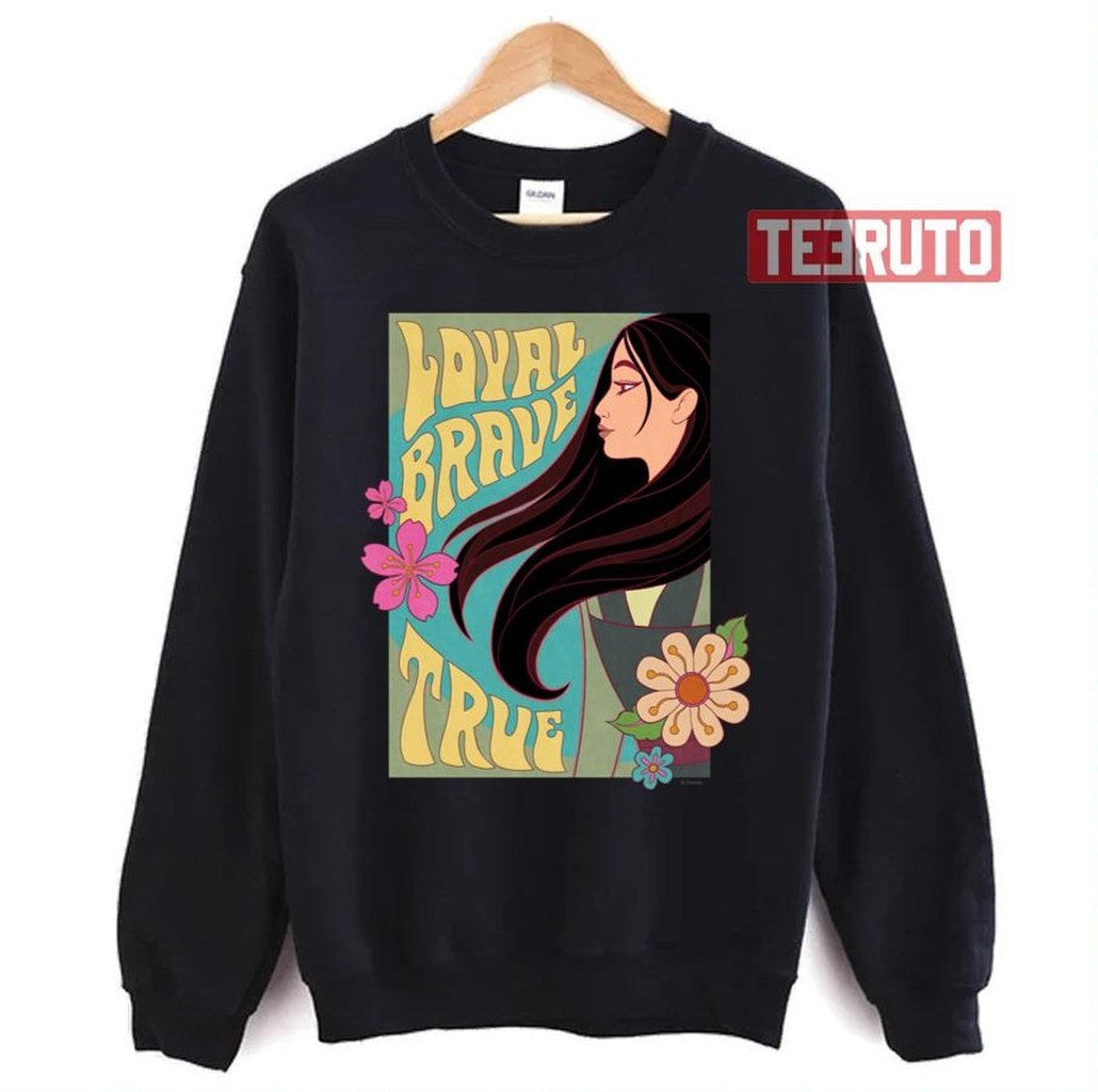 Mulan Loyal Brave True Unisex T-Shirt