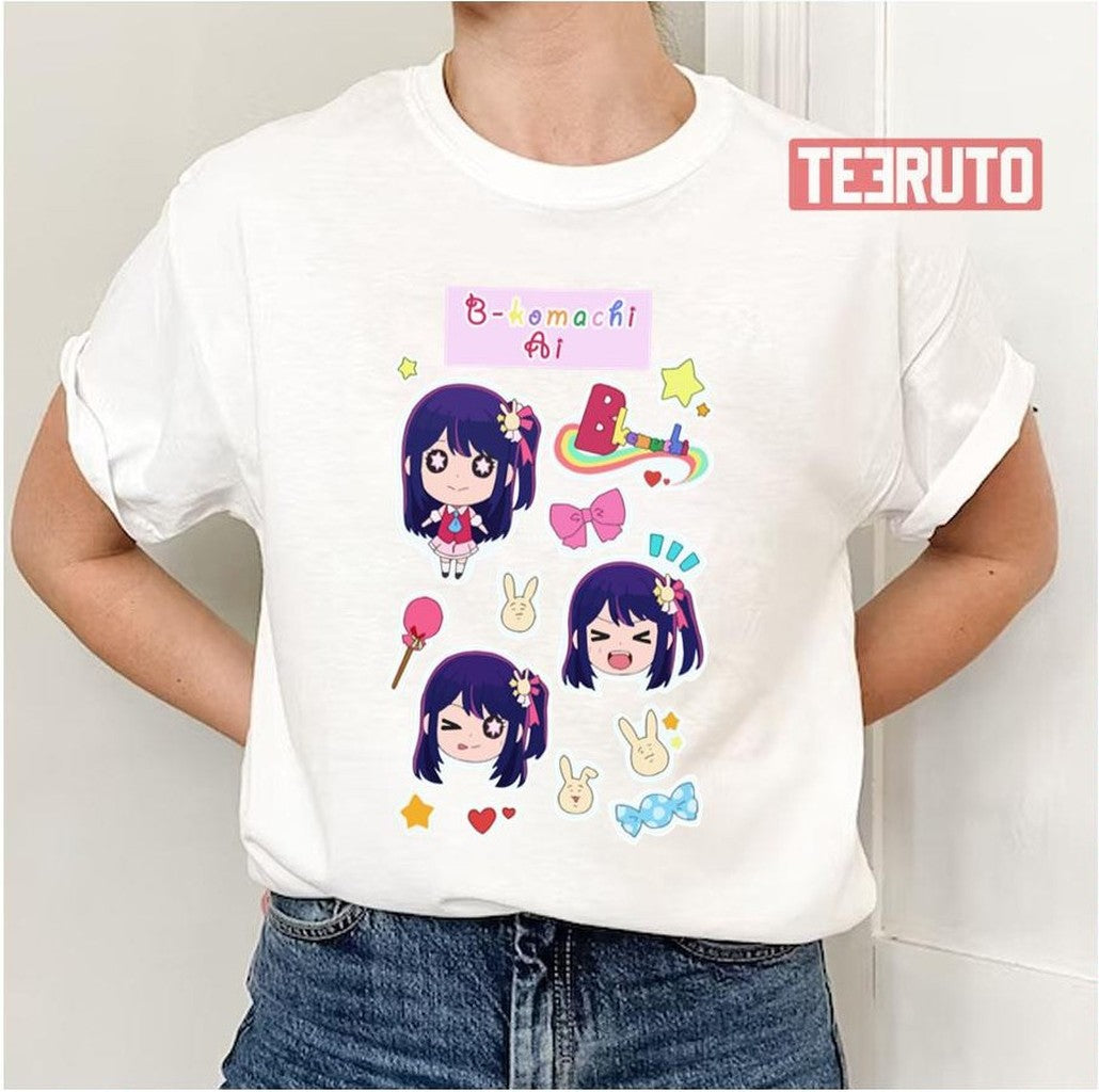 B Komachi Ai Hoshino Pack Unisex T-Shirt