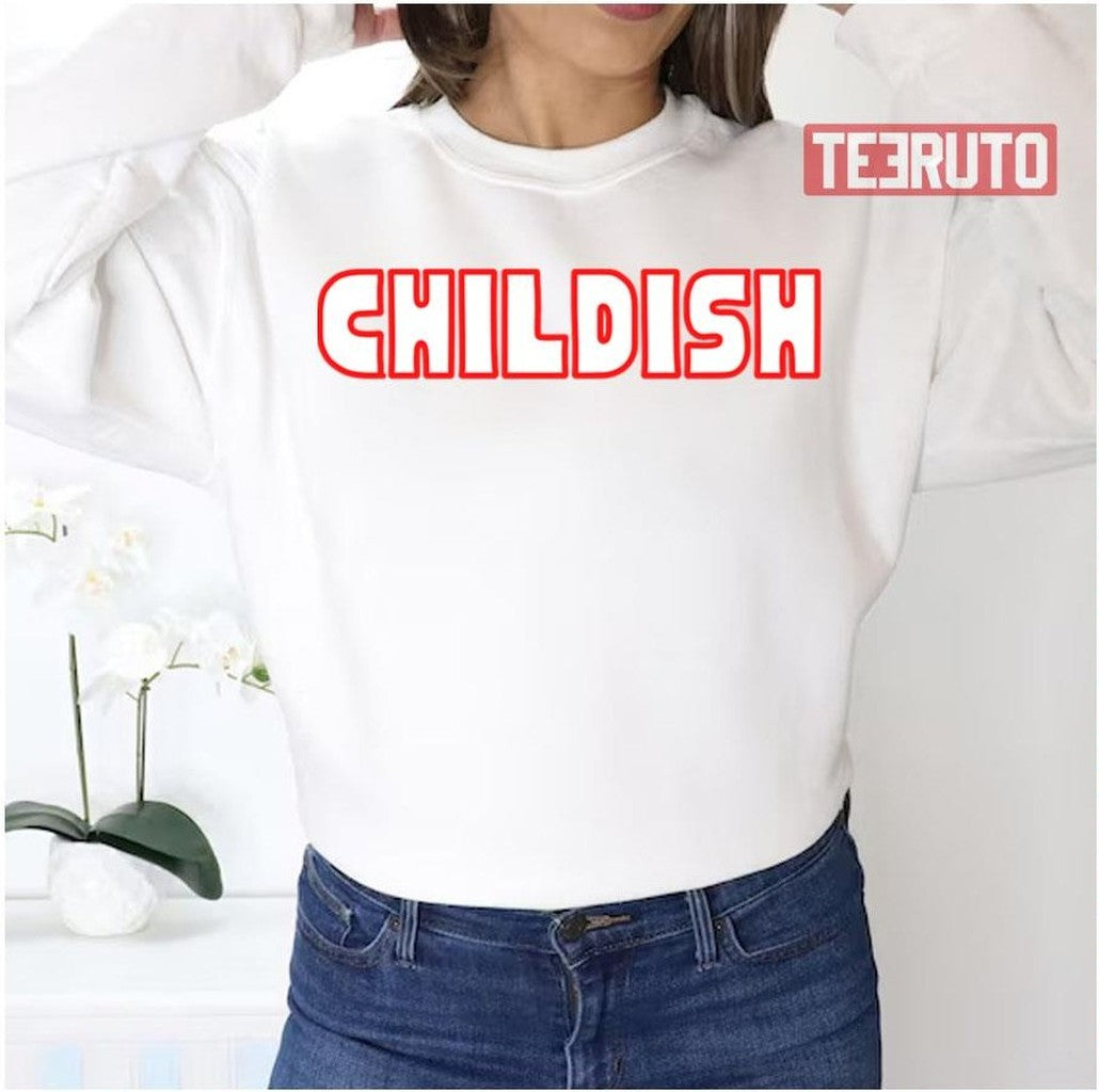 Tgf Jay Swingler Childish Text Unisex Sweatshirt