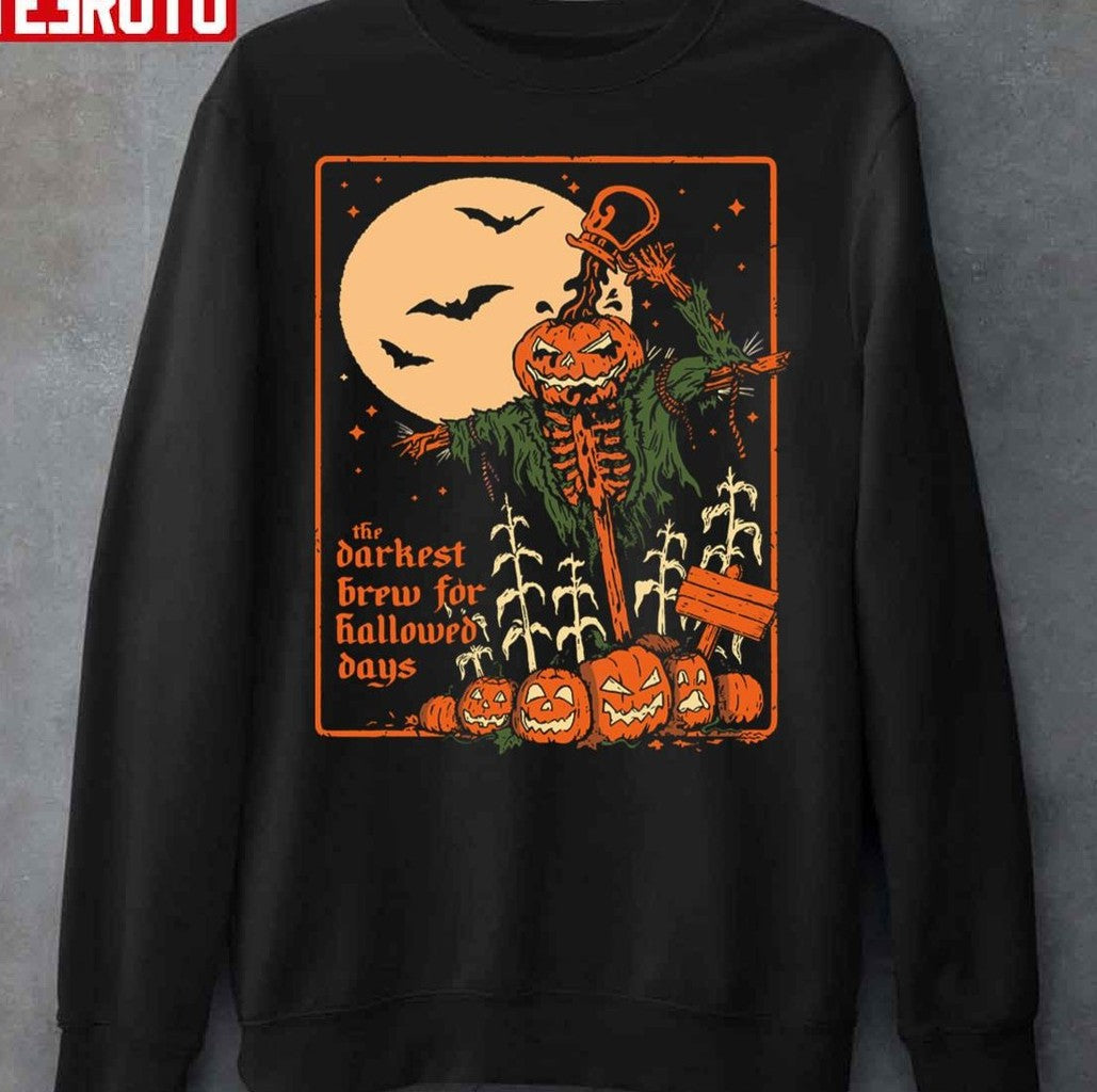 The Darkest Brew For Halloween Days Unisex Sweatshirt