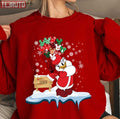 Balloons Christmas 2023 Vacation Merry Christmas Daisy Duck Unisex Sweatshirt